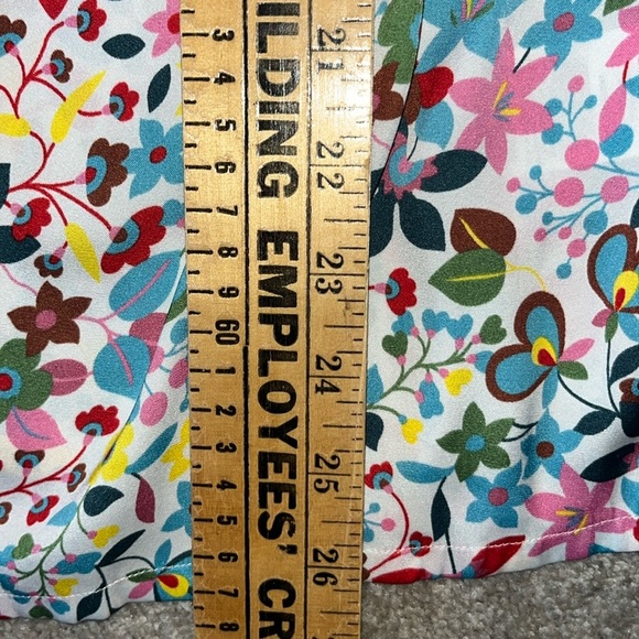 BODEN Kitty Smocked Neck Blouse Size US 8 - Picture 9 of 11